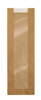 Window Bag Baguette Brown