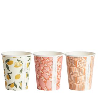 8oz Aqueous Single Wall Hot Cup - Cafe