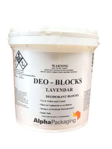 Toilet Blocks Lavender Scent  4kg