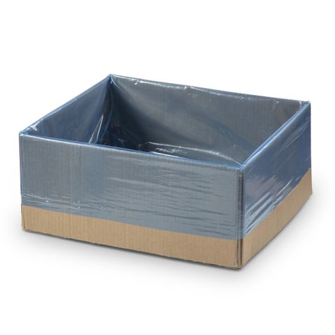 635 x 630 + 380mm Blue HD Carton Liner