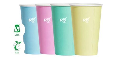 22oz (650ml) Pastel Paper Cold Cup