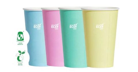 16oz (473ml) Pastel Paper Cold Cup