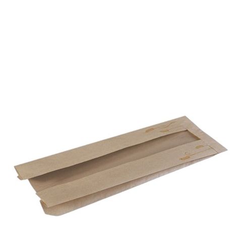 Loaf Bag Window Bag Brown