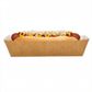 Formed Hot Dog Tray - Brown