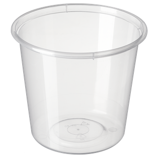 Genfac 700ml Plastic Round Container