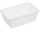 Genfac 750ml Rectangle Plastic Container