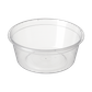 Genfac 300ml Round Plastic Container