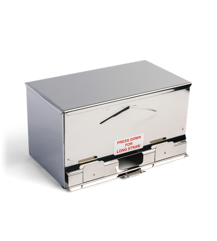 Stainless Steel Regular Straw Dispenser