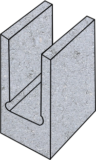 ** LOW STOCK - See Nathan ** - 200mm Series Deep Lintel (190x190x390mm)