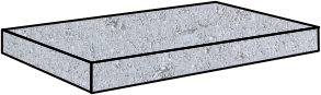 200mm Series Capping Tile (390x190x40mm)