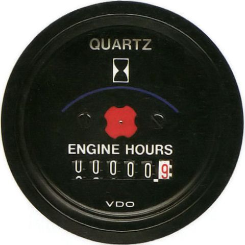 Hourmeter CPI 52mm 12Vno illumination