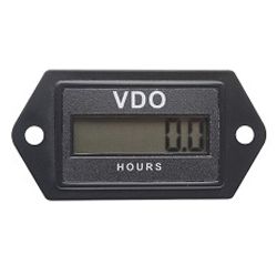 Hour meter LCD 12/24V rectangular