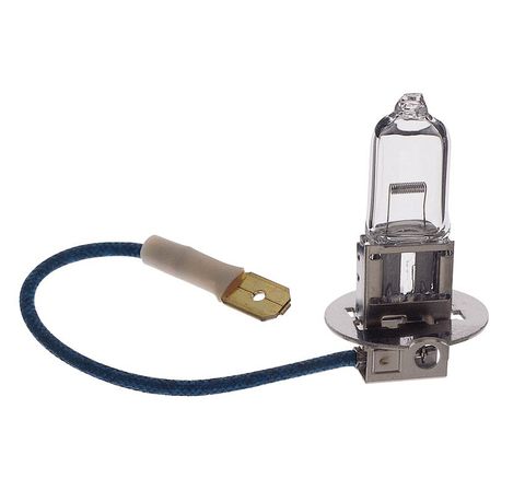 Lamp Quartz H3 with tail 12V 55W