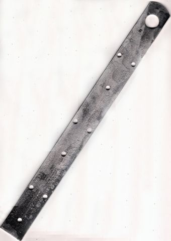 Mounting antenna flat brckt ss330x30mm +