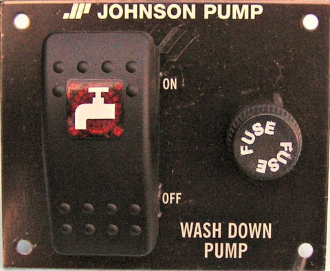 Switch panel for washdown pump JOH 12V