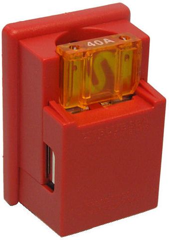 Fuseholder BS for 1 Maxi blade fuse