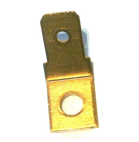 Tab adaptor d4mm brass 10PAK