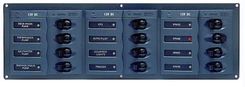 Distr panel DC BEP 902NMH 3x4 nometer+