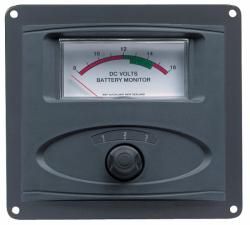 Panel voltmeter analog x 3 12V only