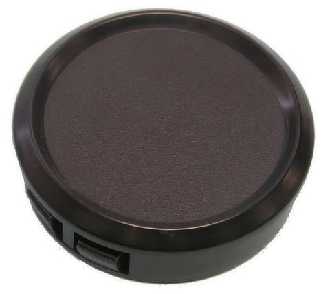 Blanking plate 52mm black