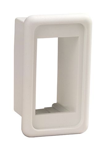 Switch rocker wht mounting single switch