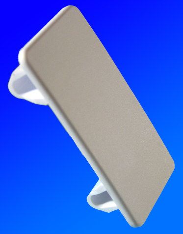 Switch rocker wht blank-off plate+