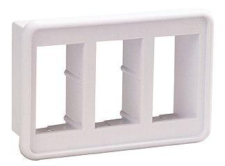 Switch rocker wht mounting three switch