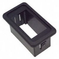 Switch rocker blk mounting single switch