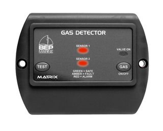 Gas Detector 2 chanel & switch, 1sensor+
