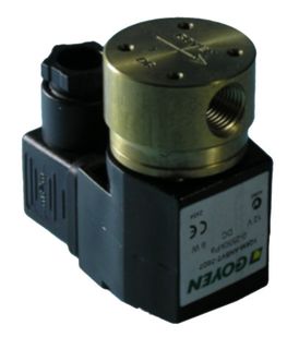 Valve gas solenoid 1/4BSP 12V 0,75A+