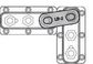 Link bar PI 779-LB-2-B 35.5-42.5end-side