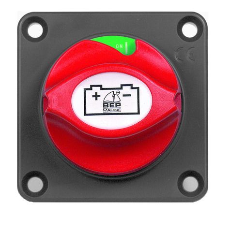BEP PANEL-MOUNTED CONTOUR BATTERY MASTER SWITCH 