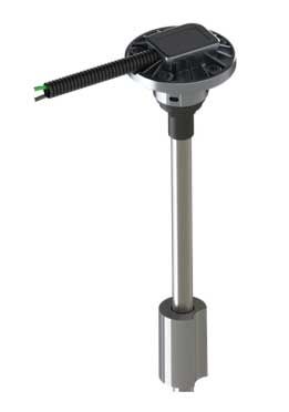 Tank level sensor reed 90-1 Ohm 150mm