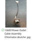 POWER OUTLET CABLE ASSEMBLY CHLORINATOR