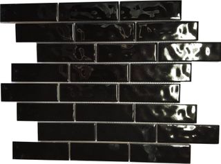 35x110 UPTOWN, BLACK, GLOSS