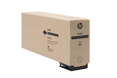 HP 832 1L Black Latex Ink L700 / 630