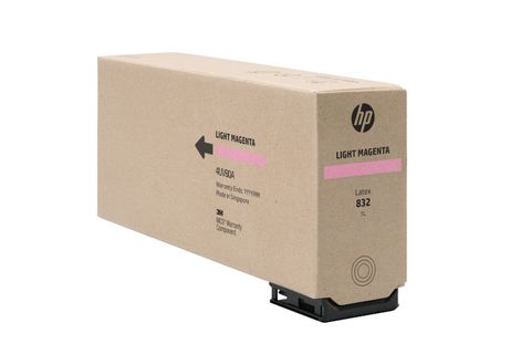HP 832 1L Light Magenta Latex Ink L700  / 630