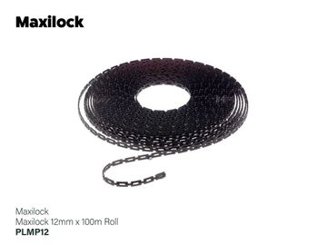 Maxilock Plastic 12mm Chain lock Tie - 100m Roll