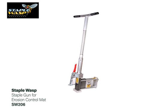 Staple Wasp Staple Gun for Erosion Control Mat