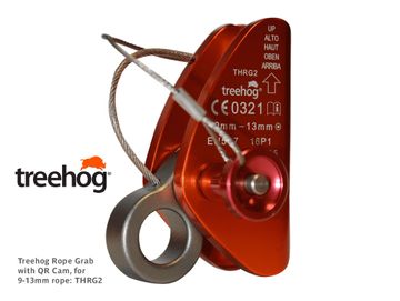 Treehog Rope Grab with QR Cam, for 9-13mm rope