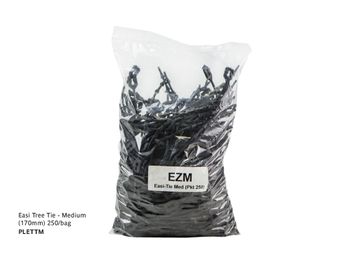 Easi-Tie - Medium (170mm) Rubber Keyhole Plant Tie (250/bag)