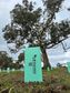 Mallee Flute Tree Guard 450mm High, 200mm sides - EcoVineyards Custom Print