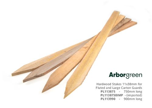 Hardwood Stakes 11x38x750mm - Imported