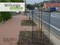 Willunga 1,600mm Steel Mesh Treeguard, Powdercoated Black