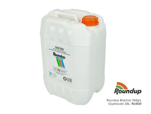 Bayer Roundup Biactive Glyphosate 360 20L