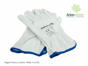 Riggers Gloves, Leather - XXLarge