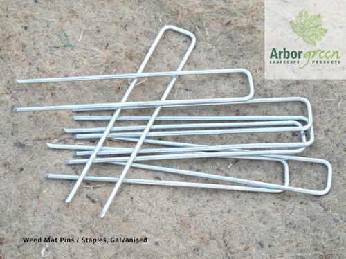 EKO™ Weed Mat Pins, 40cm, Galvanised - 100/box