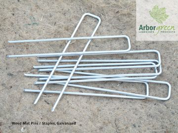 EKO™ Weed Mat Pins, 40cm, Galvanised - 100/box