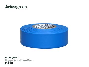 Flagging Tape, 25mm x 100m - Fluoro Blue