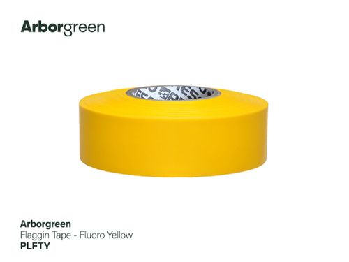 Flagging Tape, 25 x 100m - Fluoro Yellow